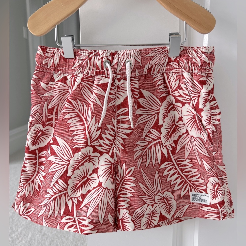Limited Edition Janie and Jack x REYN SPOONER KIPUKA SWIM TRUNK - size 5​